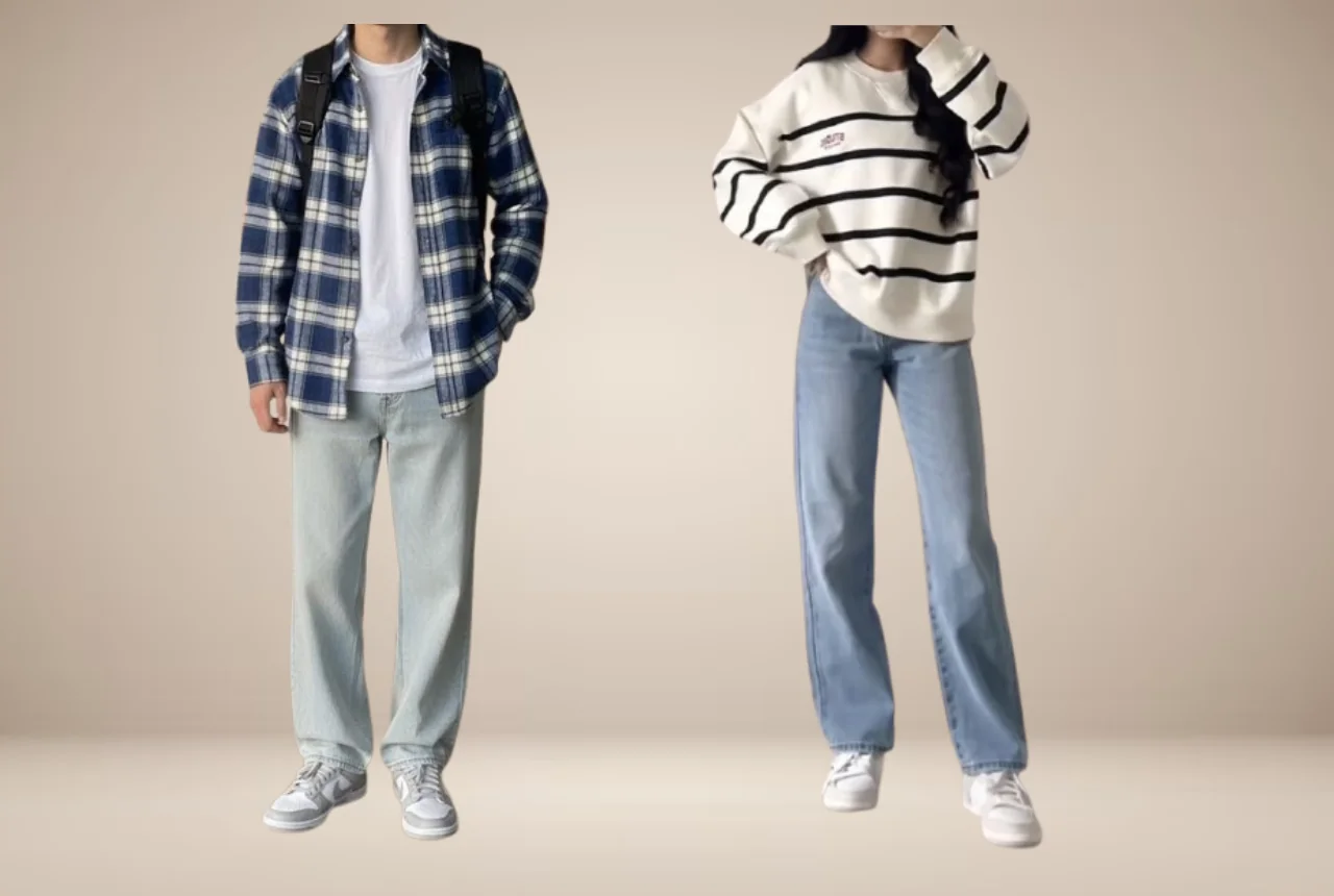 Custom apparel range with polos, kurtis, and bottom wear