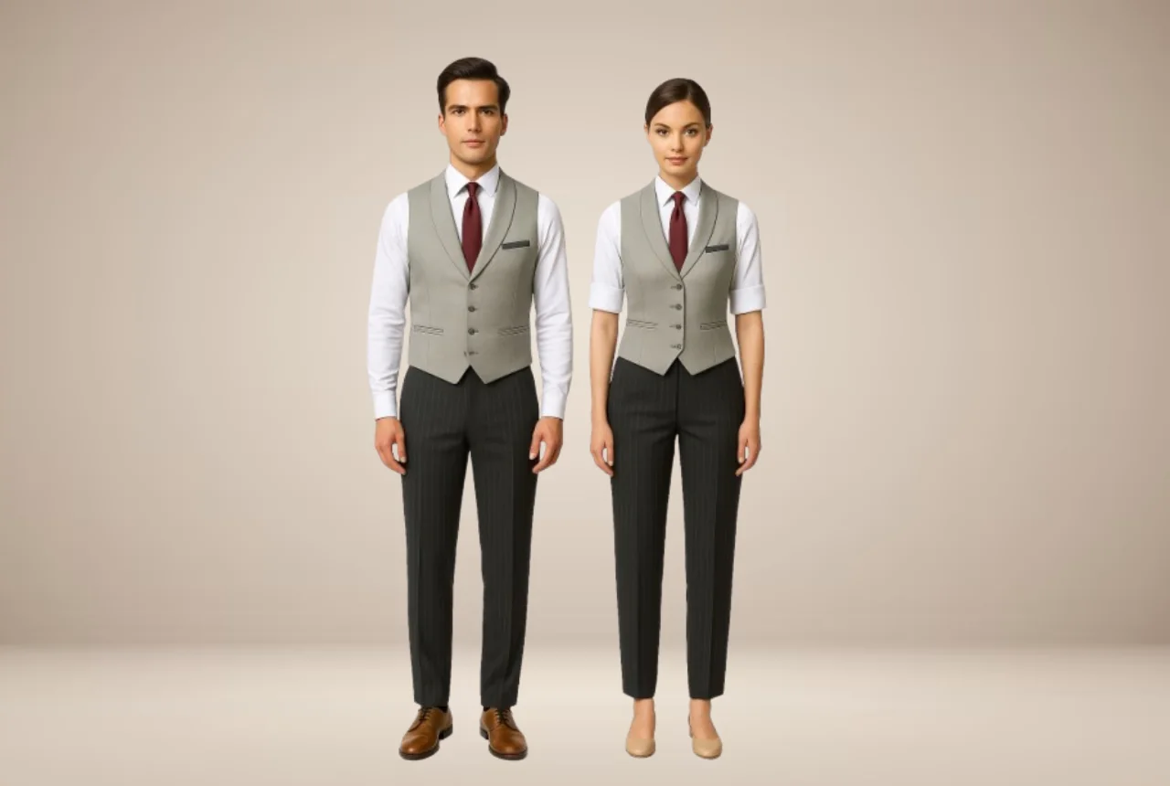 Professional corporate workwear for office teams