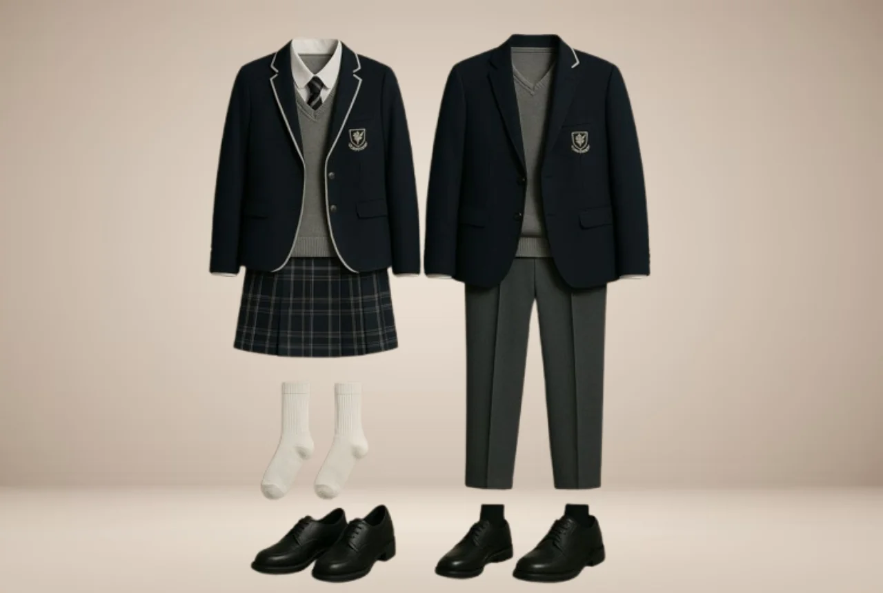 Premium school uniform samples for bulk manufacturing