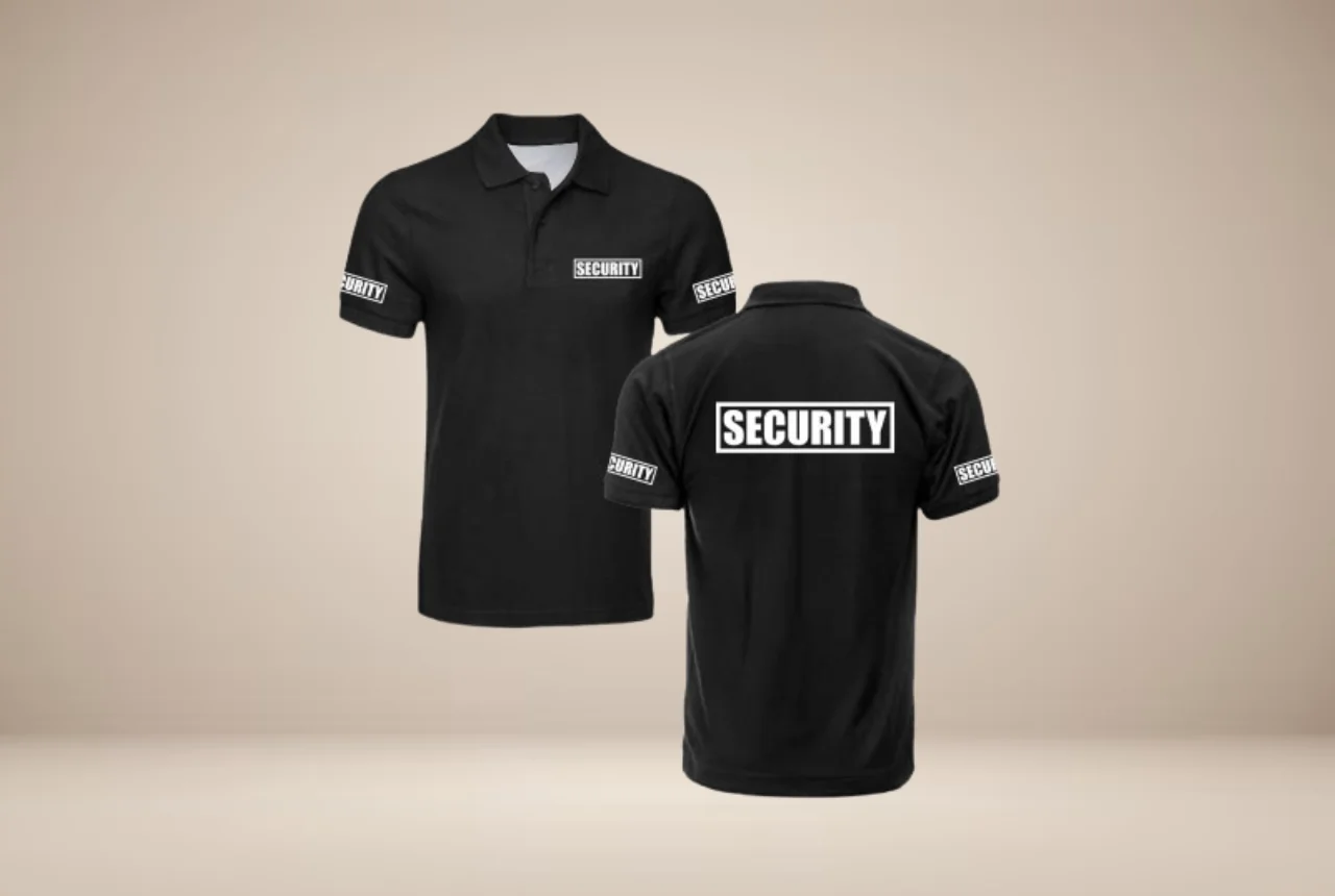 Security uniform set with formal and functional components