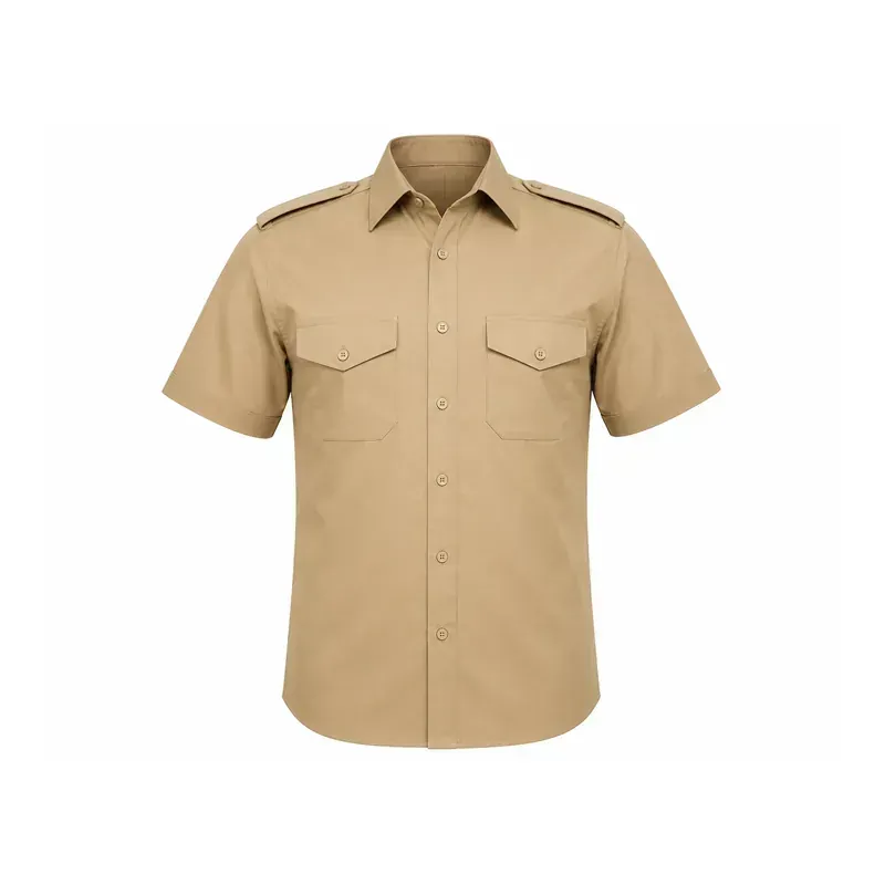 Security Guard Shirts — construction detail